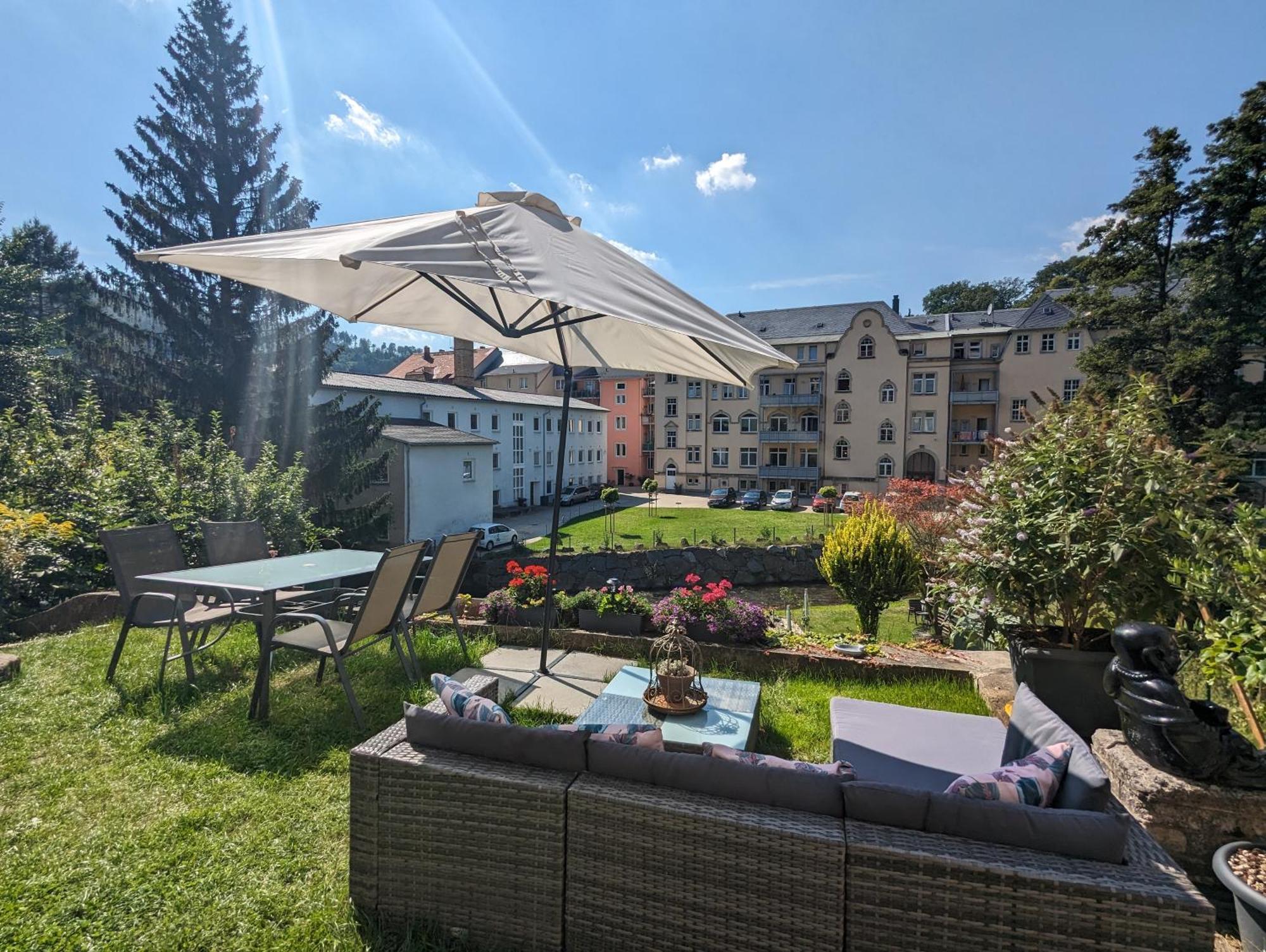 Zi2 - Urlaubsmagie - Whirlpool, Sauna Und Garten Lejlighed Sebnitz Eksteriør billede