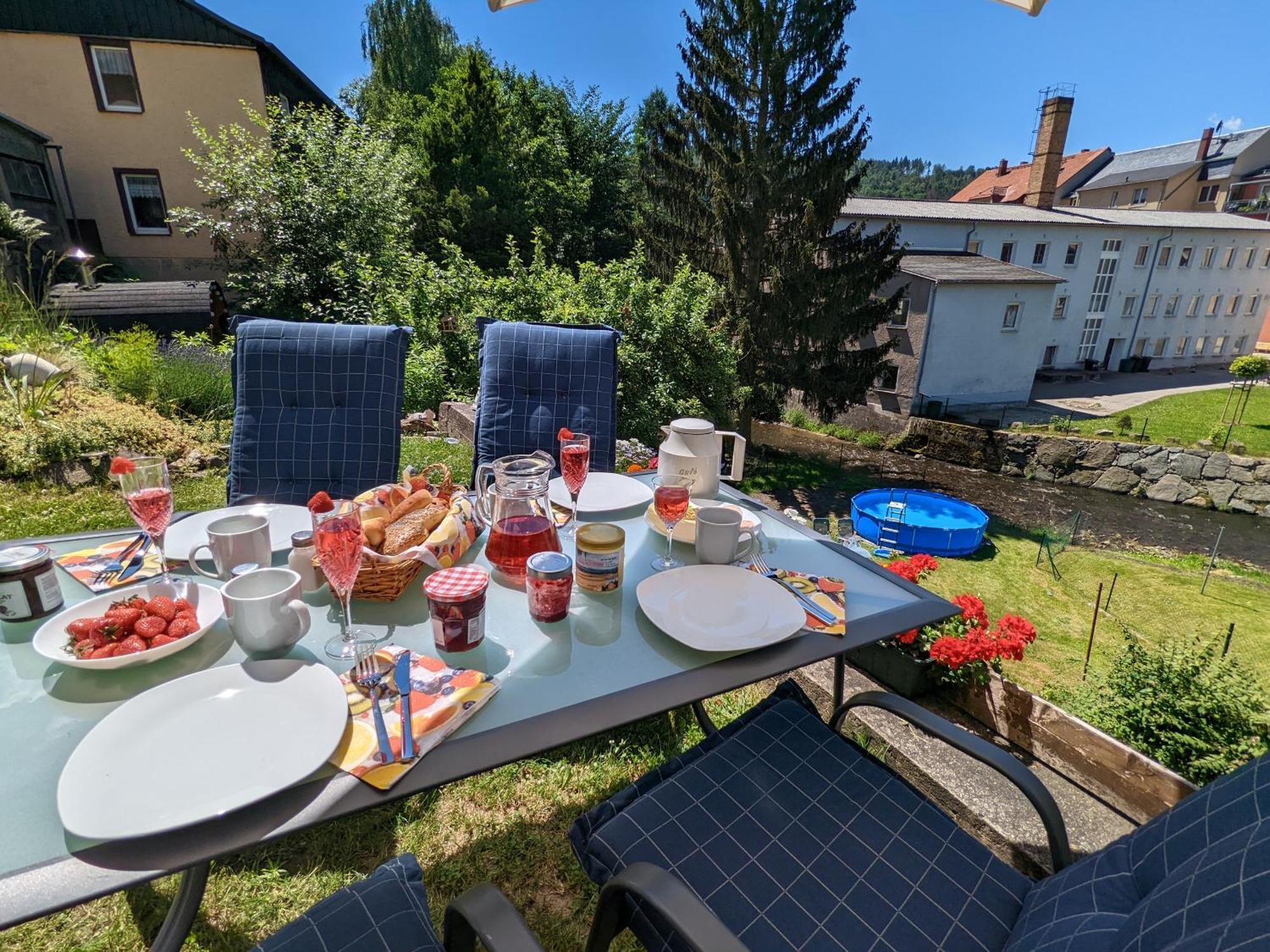 Zi2 - Urlaubsmagie - Whirlpool, Sauna Und Garten Lejlighed Sebnitz Eksteriør billede