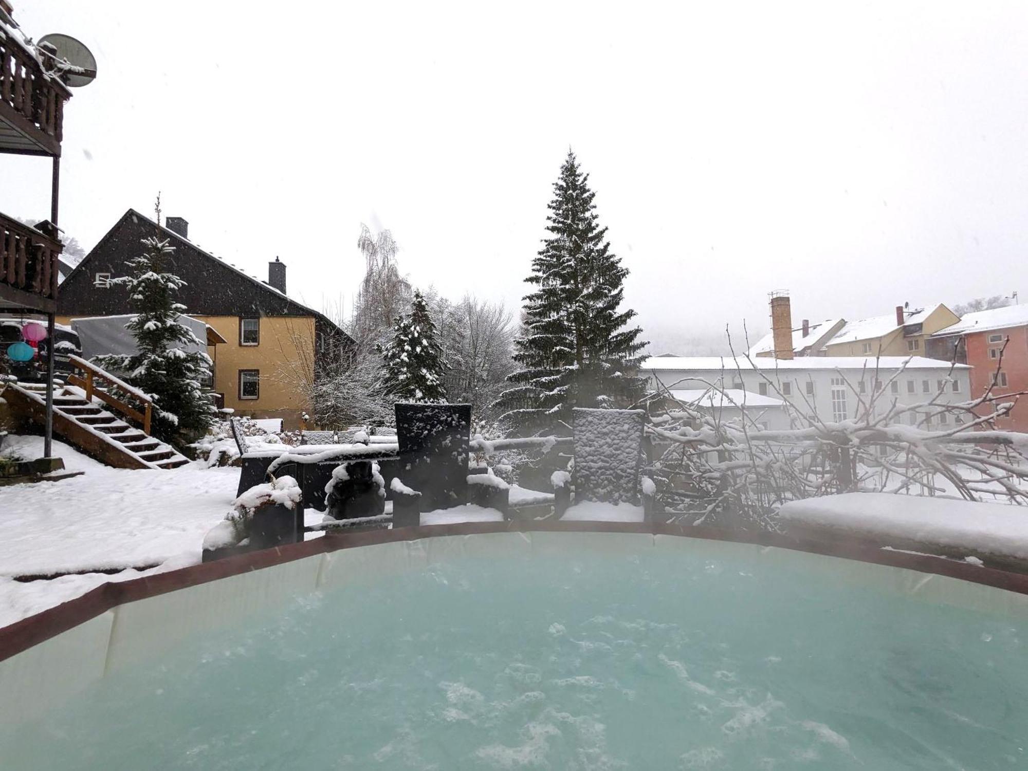 Zi2 - Urlaubsmagie - Whirlpool, Sauna Und Garten Lejlighed Sebnitz Eksteriør billede