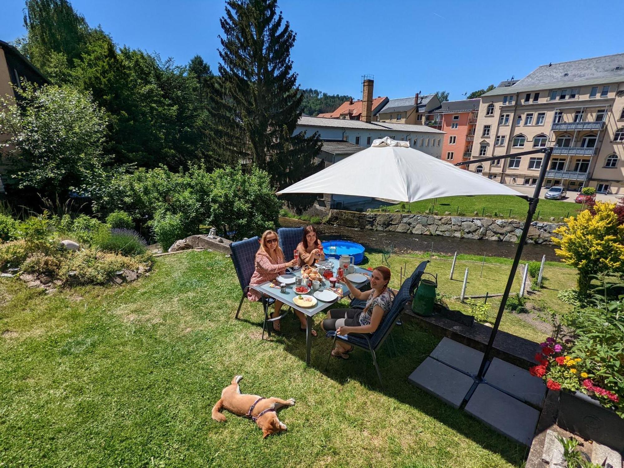 Zi2 - Urlaubsmagie - Whirlpool, Sauna Und Garten Lejlighed Sebnitz Eksteriør billede